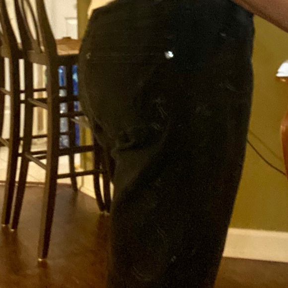 CACHE sz12 Black mid-rise Jeans - Picture 2 of 7